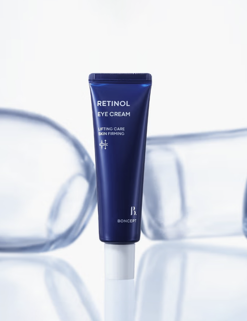 BONCEPT Retinol Eye Cream 25ml – Korean anti-aging eye cream with retinol and bakuchiol