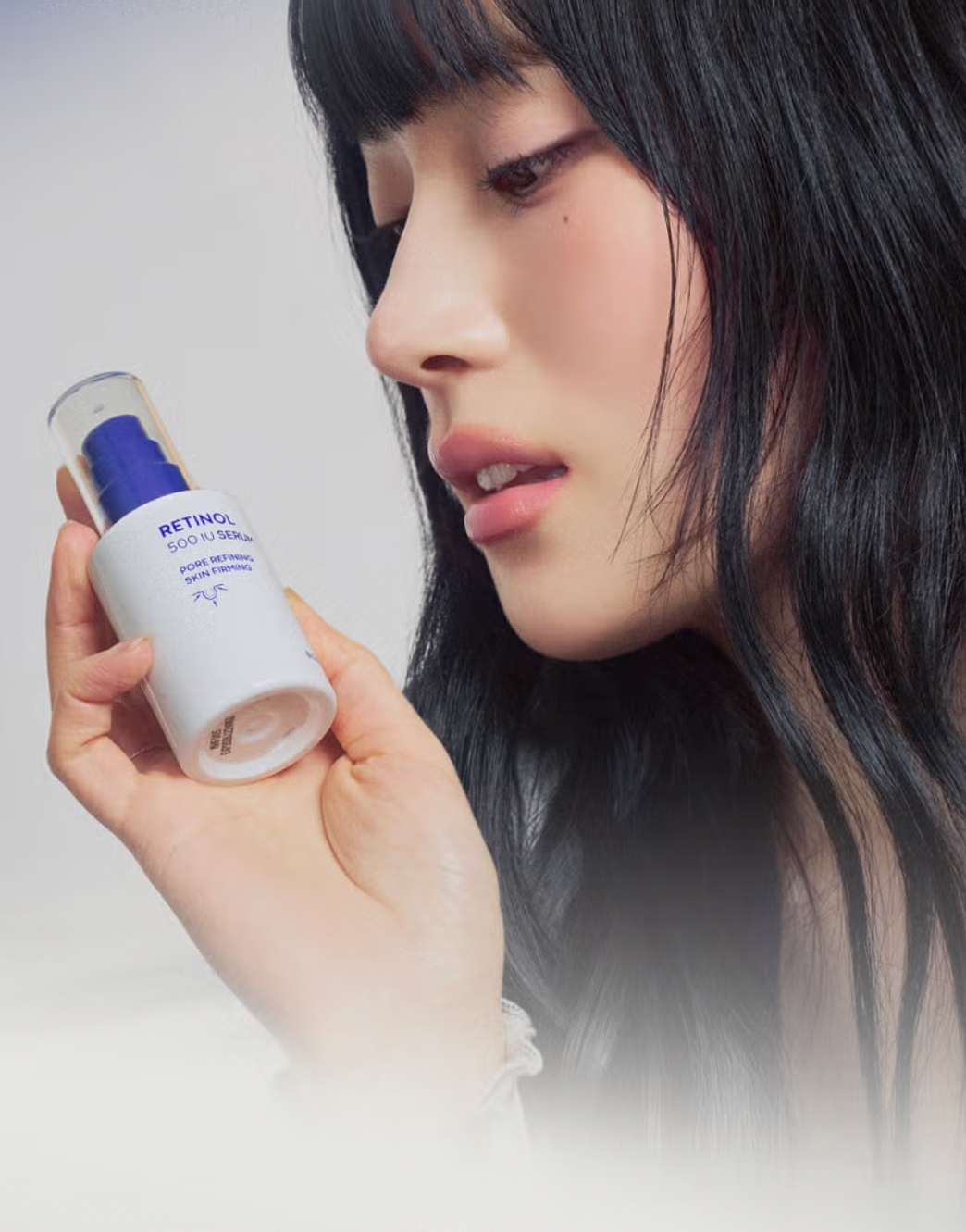 Korean anti-aging serum with panthenol, ceramide, and hyaluronic acid