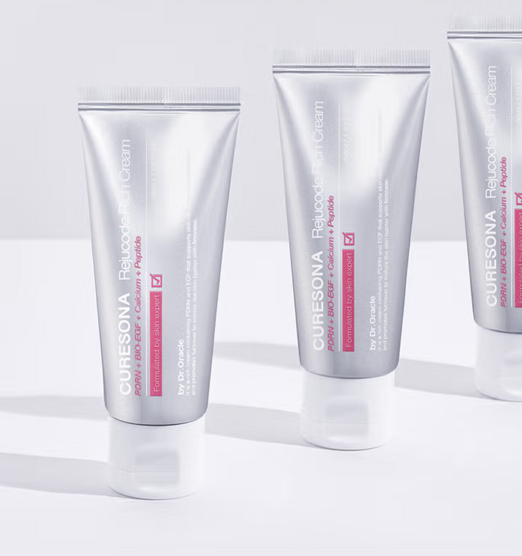 CURESONA Rejucode Rich Cream 50ml – Korean dermatologist-formulated repair cream