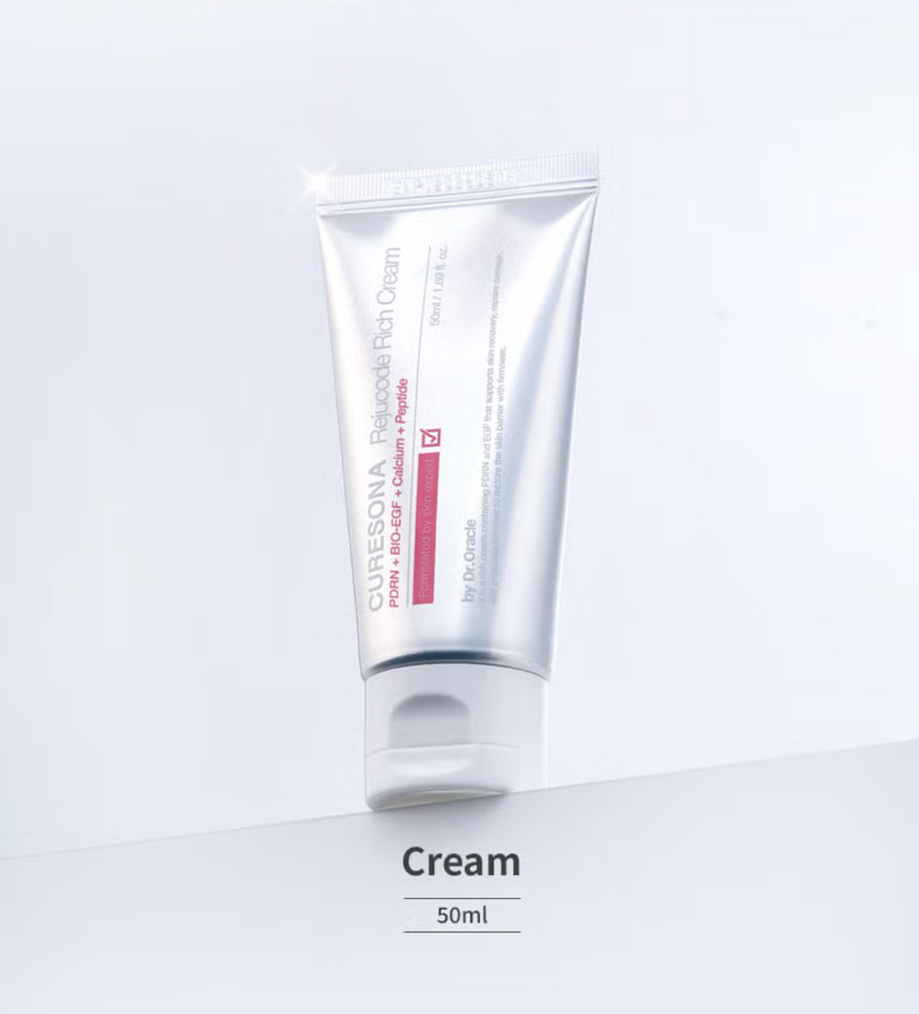Korean anti-aging cream with PDRN, BIO EGF, peptides, and calcium
