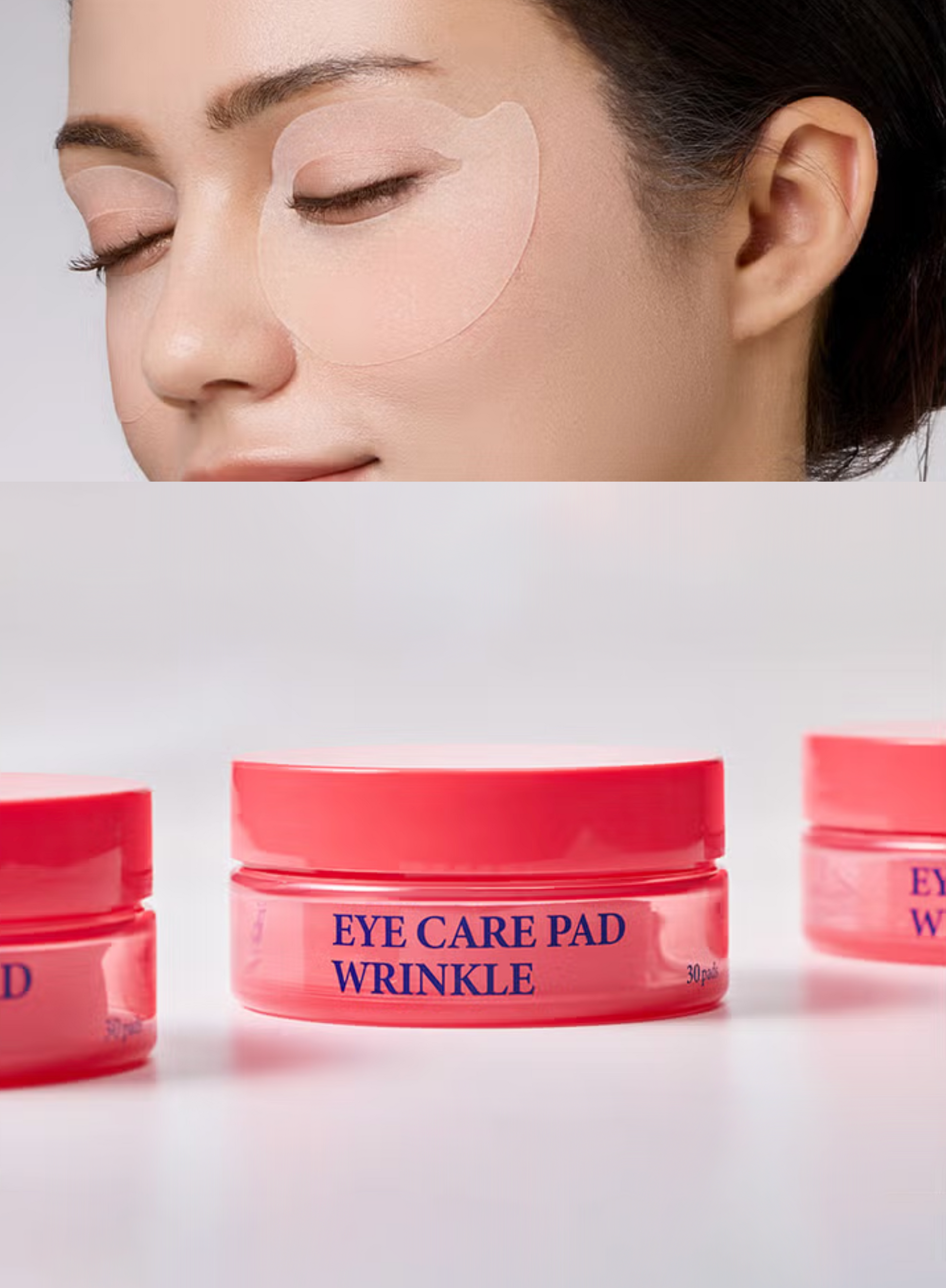 Korean under-eye patches for fine lines, puffiness, and dryness