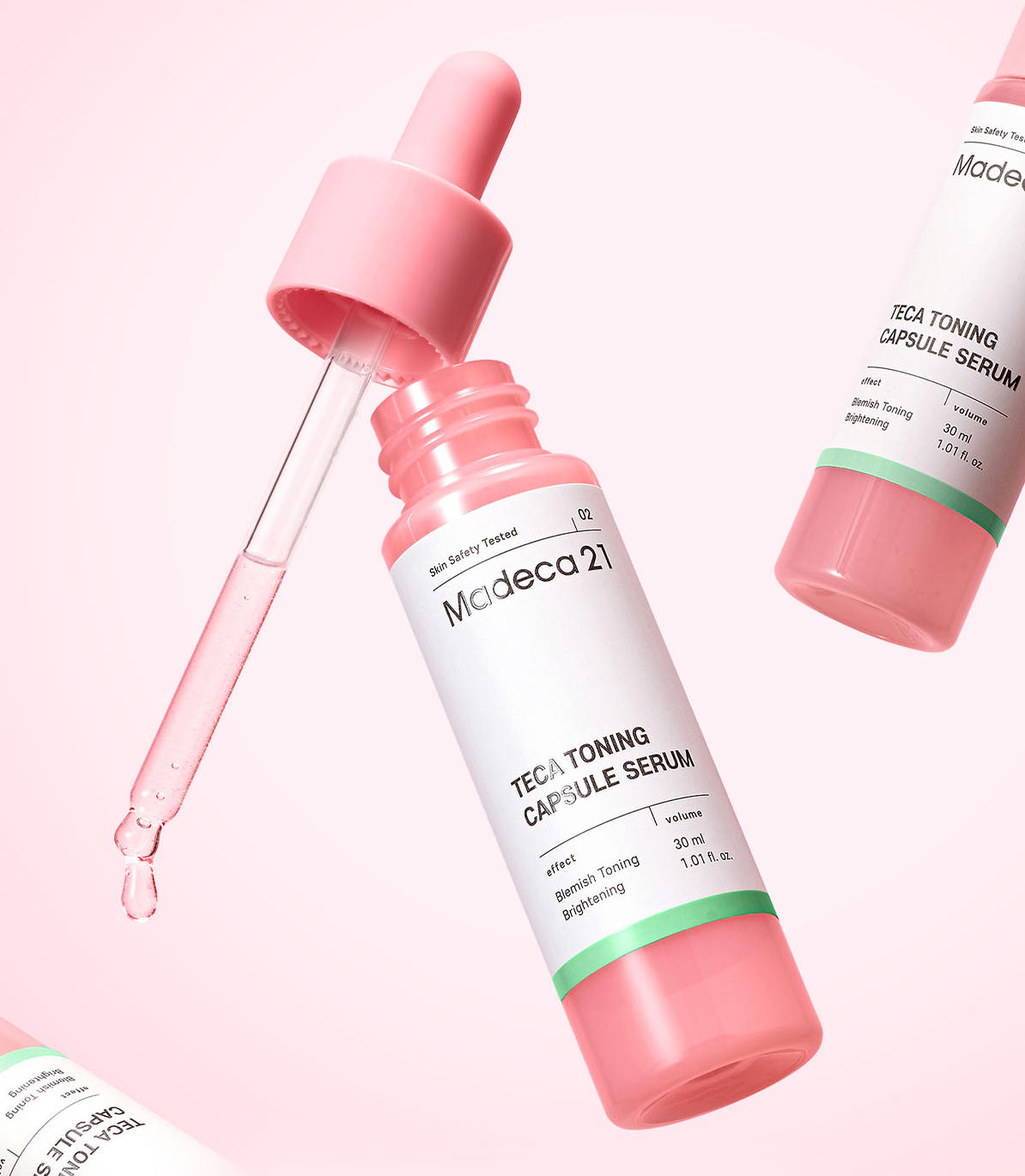 K-Beauty niacinamide serum with Centella Asiatica and TECA – Made in Korea